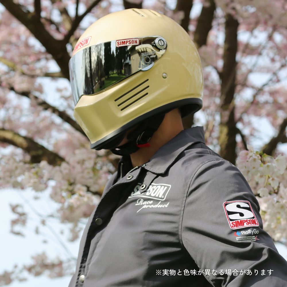SIMPSON BANDIT Pro ライトクリーム｜SIMPSONヘルメット公認オンライン