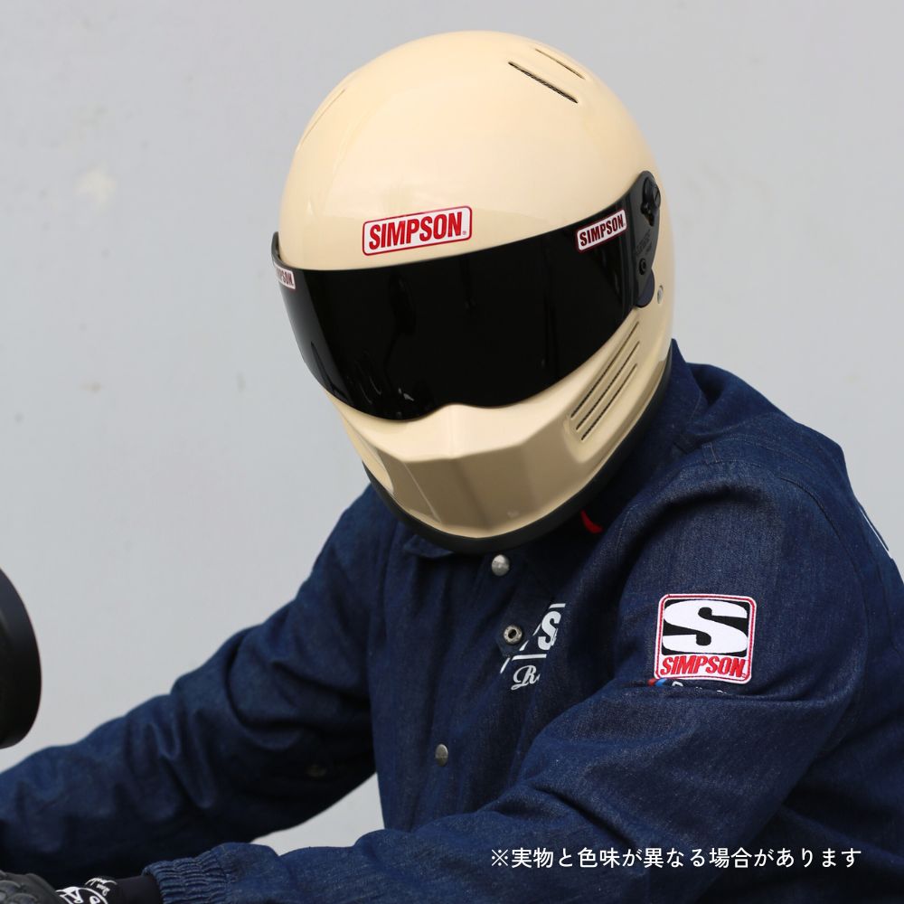SIMPSON BANDIT Pro ライトクリーム｜SIMPSONヘルメット公認オンライン