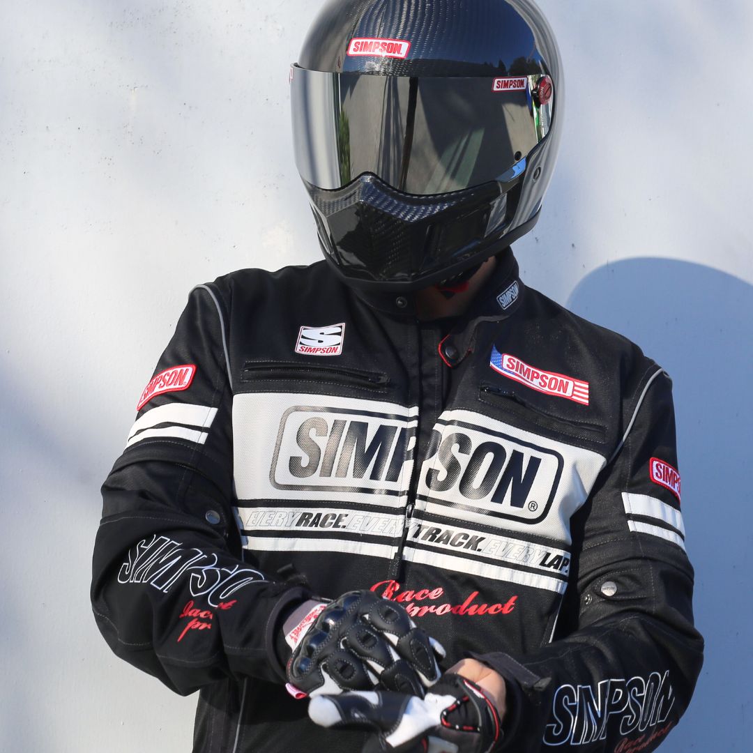 SIMPSON NSM-C02 ライダース メッシュジャケット 春夏モデル