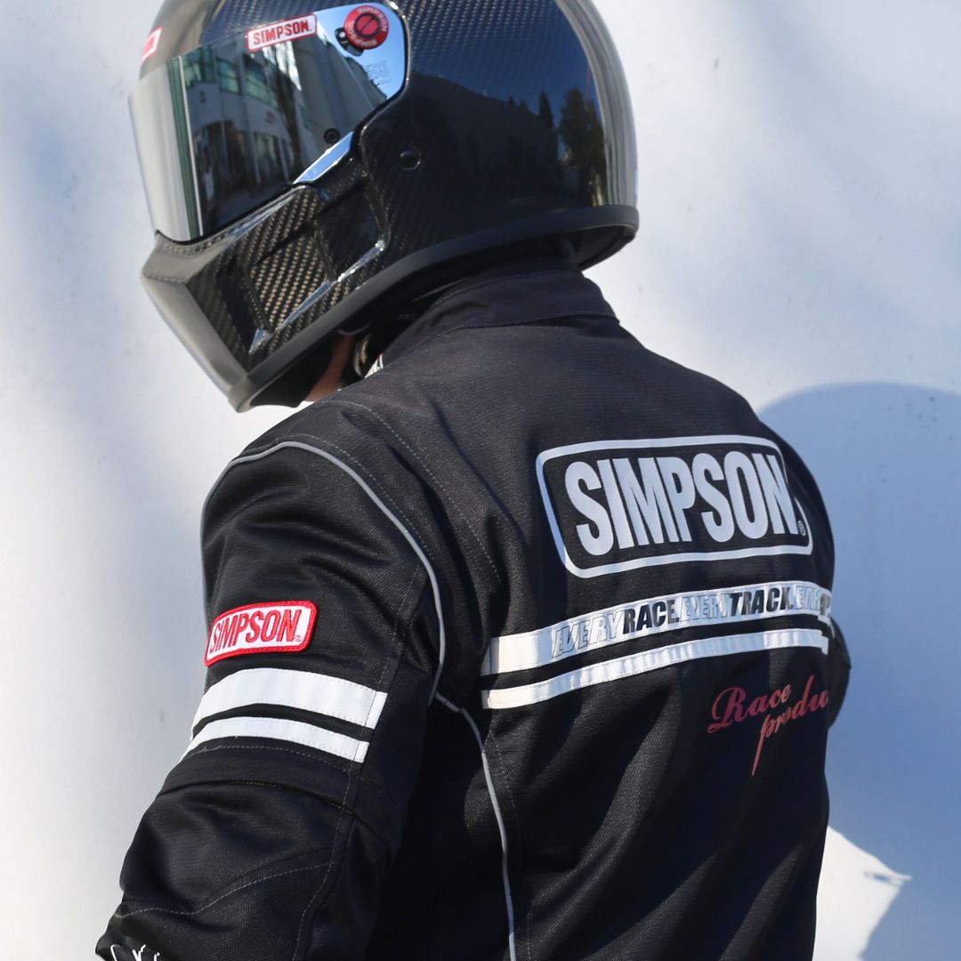 SIMPSON NSM-C02 ライダース メッシュジャケット 春夏モデル