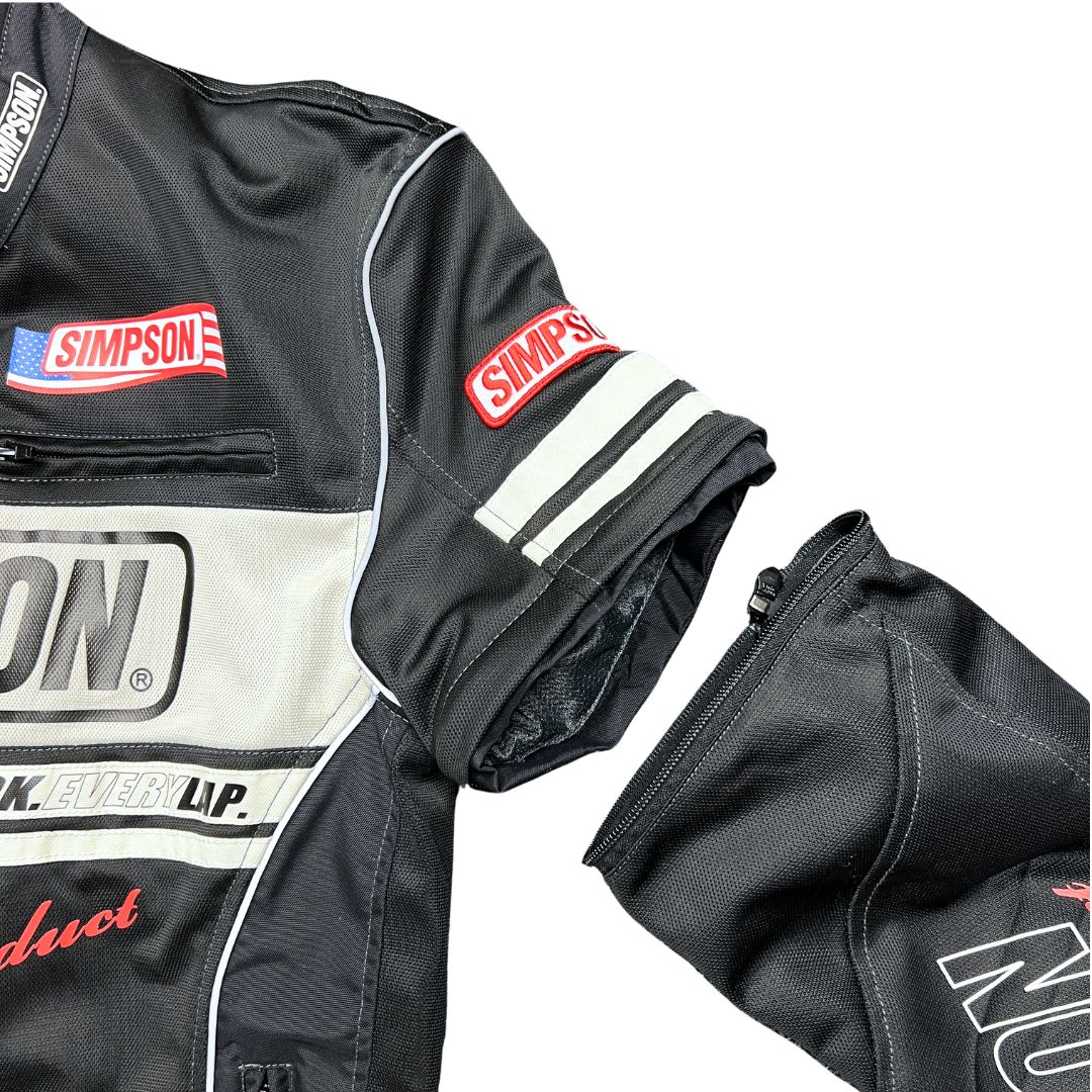 SIMPSON NSM-C02 ライダース メッシュジャケット 春夏モデル