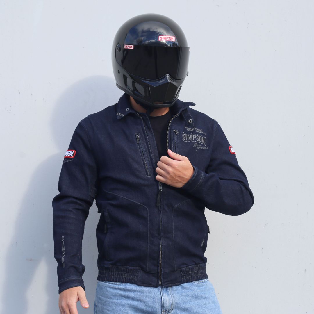 SIMPSON NSM-C03 ライダース スイングトップ 春夏モデル