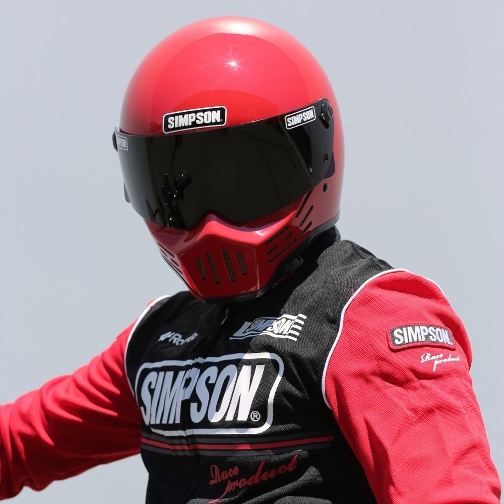 SIMPSON NSM-C05 ライダース メッシュクールジャケット 春夏モデル