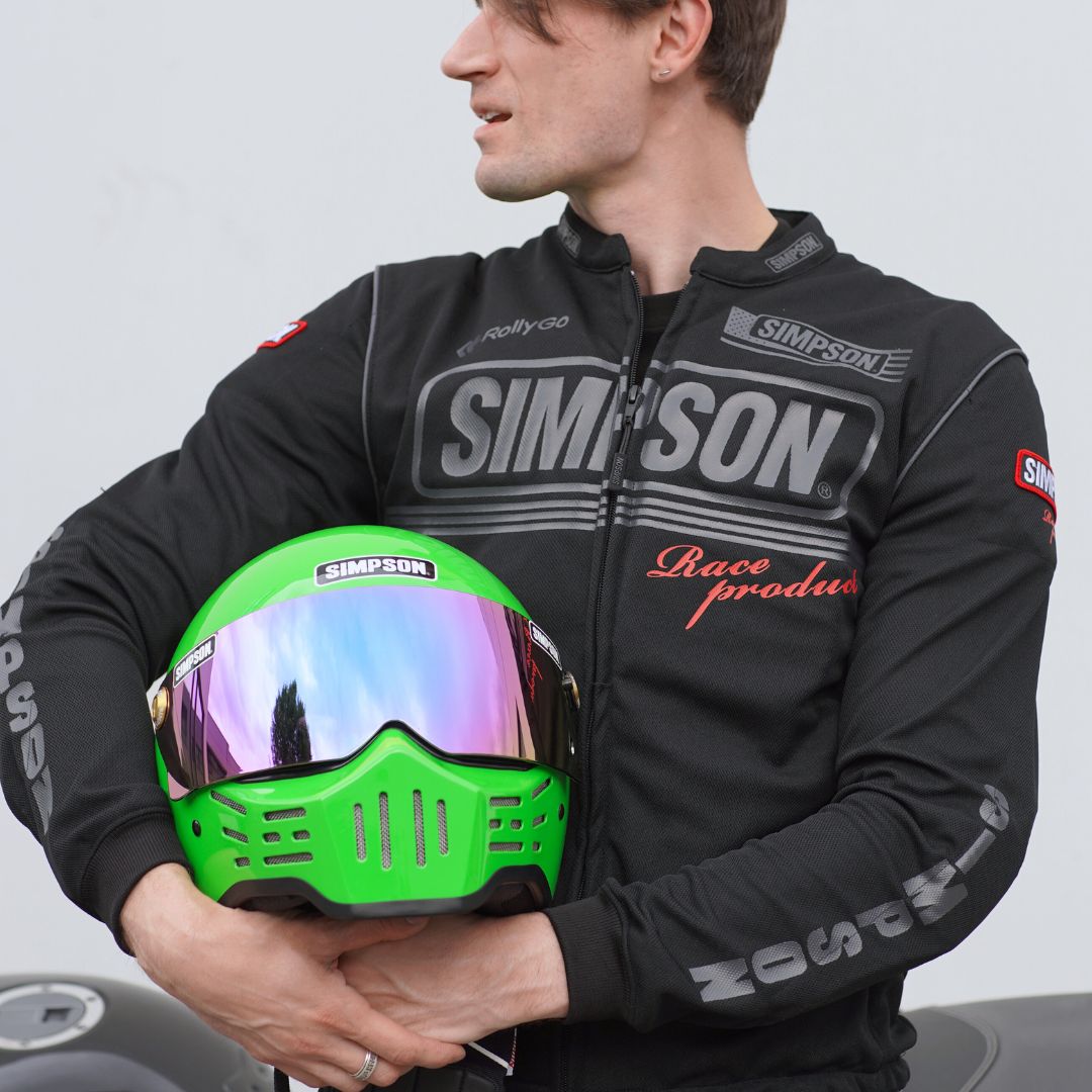 SIMPSON NSM-C05 ライダース メッシュクールジャケット 春夏モデル