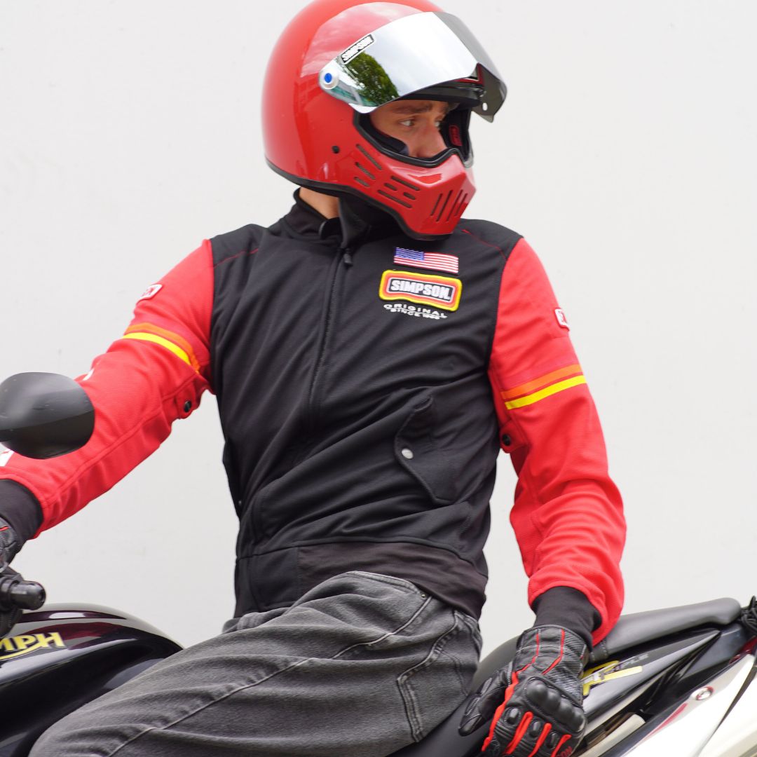 バイク用 SIMSON メッシュジャケット SIMPSONヘルメット公認オンラインストア