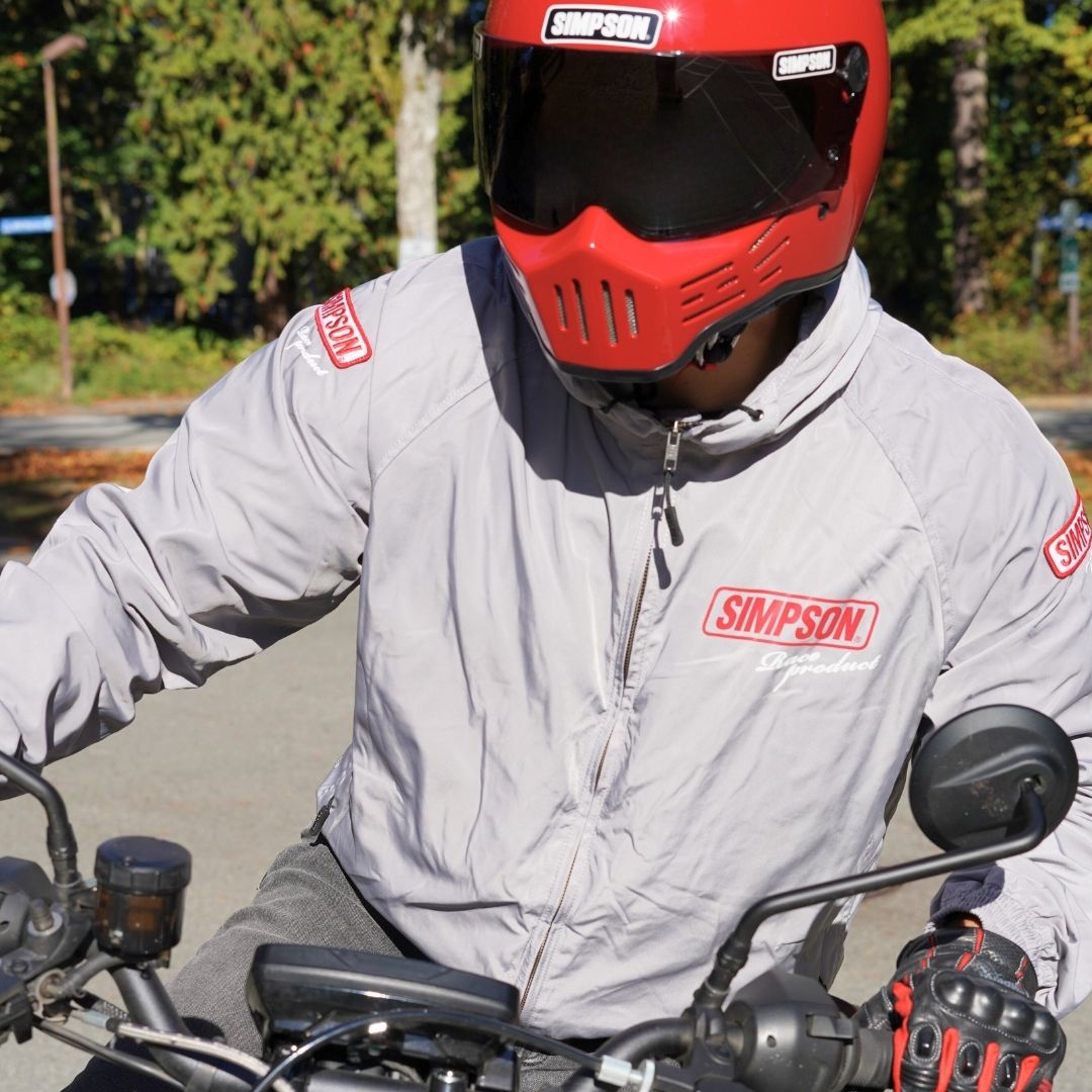 SIMPSON NSM-C08 ライトウェイト ナイロンフーディー 春夏モデル