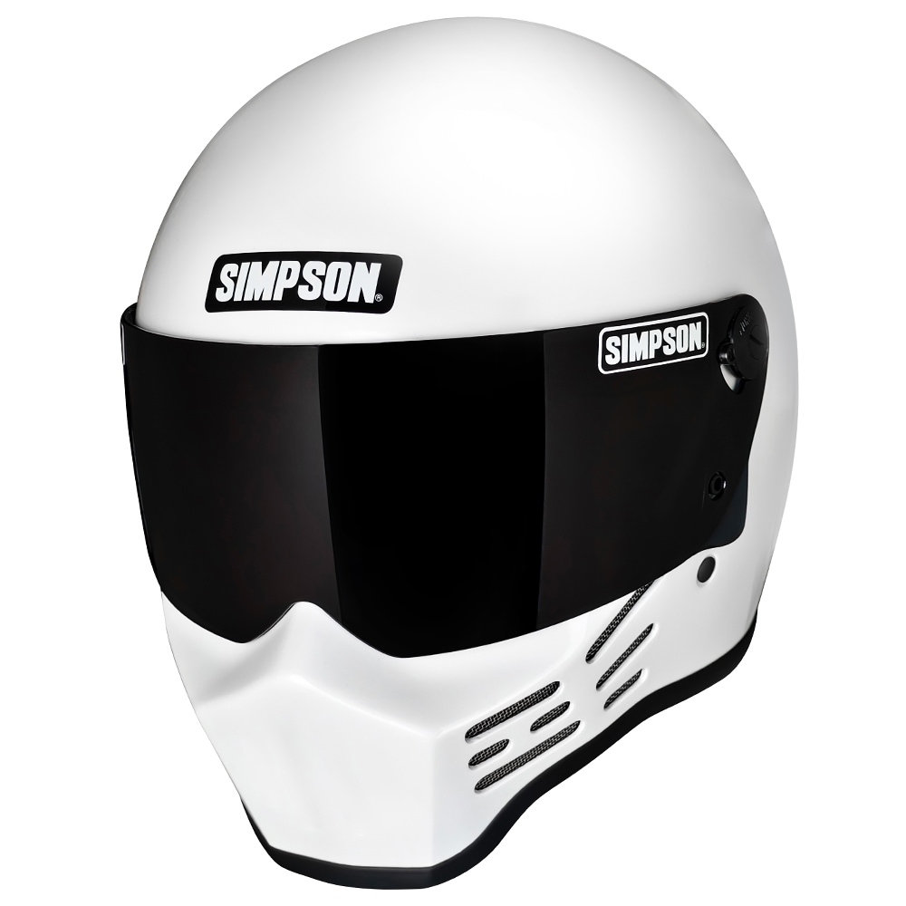SIMPSON M10 ホワイト | SIMPSONヘルメット公認オンラインストア