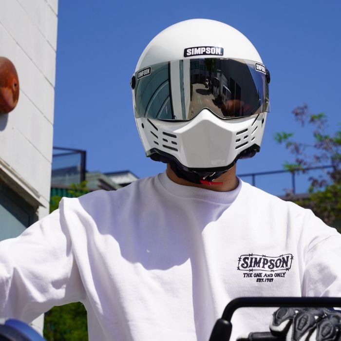 SIMPSON M10 ホワイト｜SIMPSONヘルメット公認オンラインストア