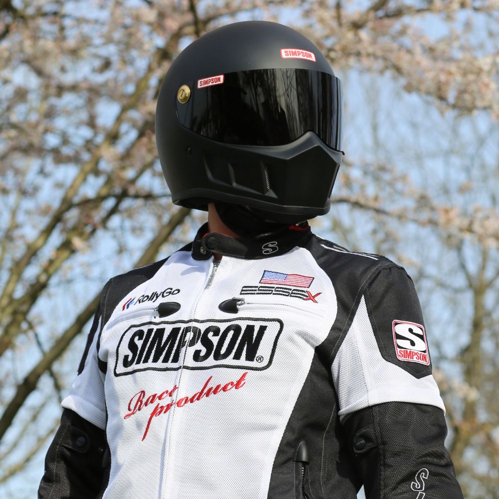 SIMPSON NSM-E01 ライダース メッシュジャケット 春夏モデル｜SIMPSON