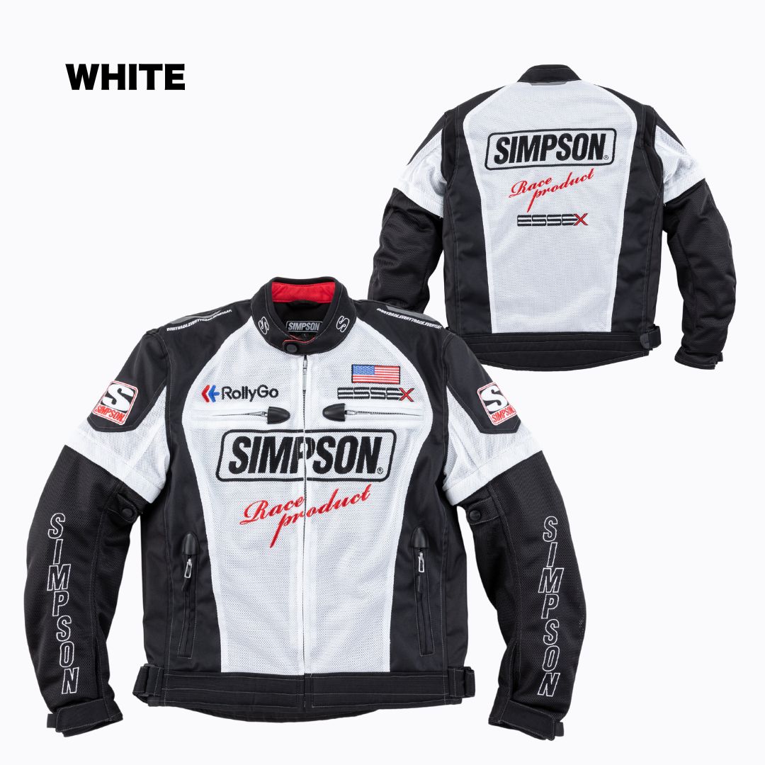 SIMSON メッシュジャケット 夏用 SIMPSONヘルメット公認オンラインストア