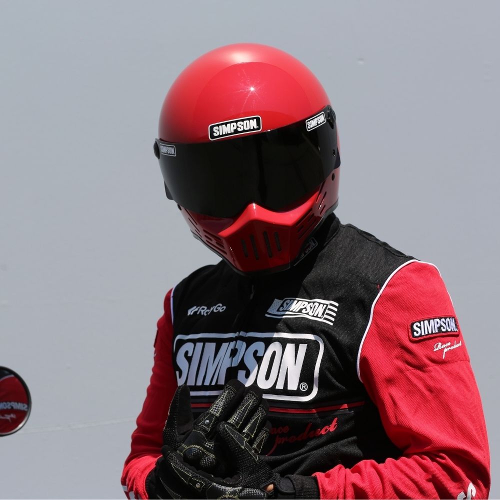 SIMPSON M30 レッド｜SIMPSONヘルメット公認オンラインストア