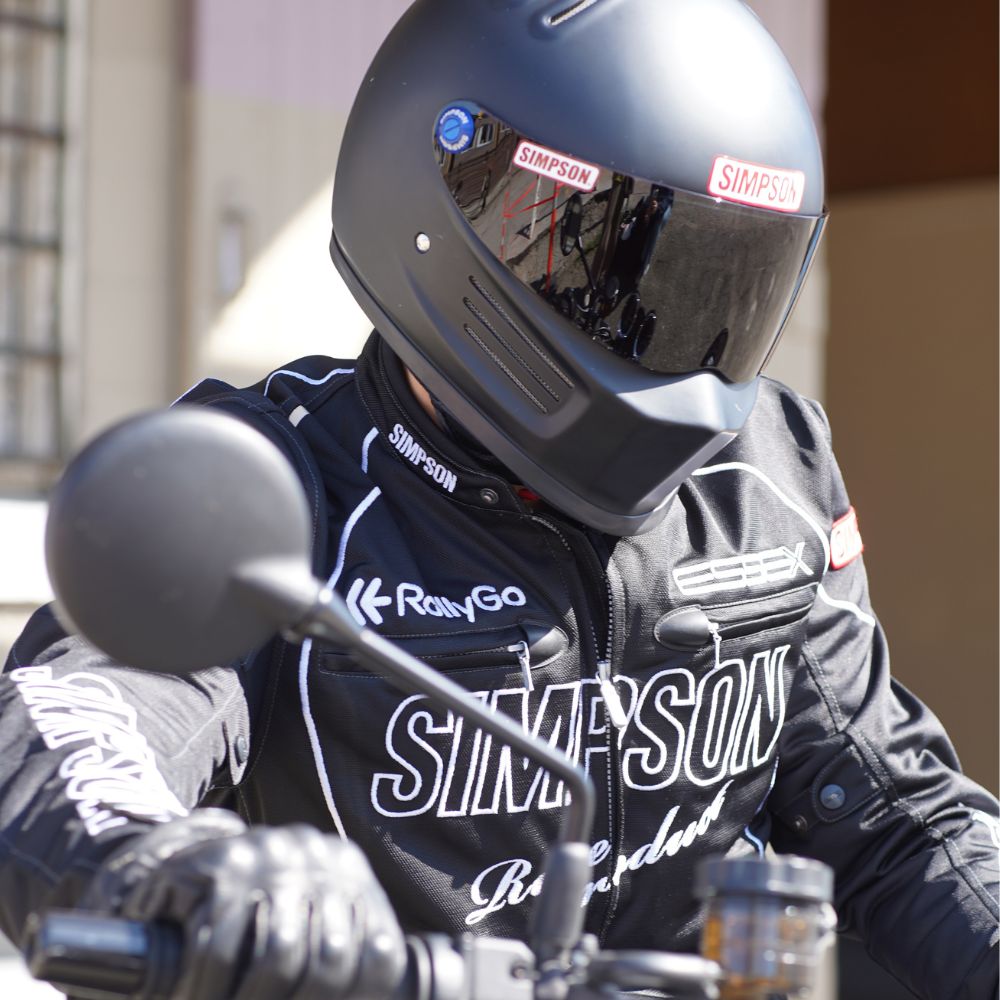 SIMPSON NSM-E02 ライダース メッシュジャケット 春夏モデル｜SIMPSON