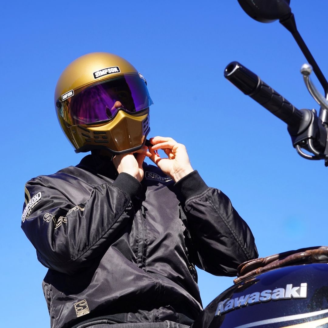 シンプソン　SIMPSOM M10 M30 60センチ SIMPSON（シンプソン） シンプソンヘルメット M30ブラック2023年モデル