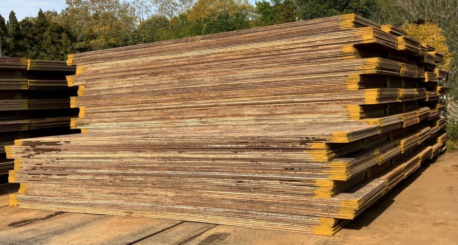 中古敷鉄板多数在庫有り 19mm10枚 22mm 30枚