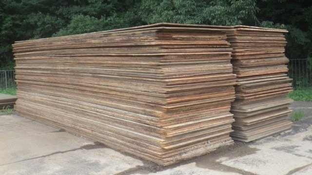 中古敷鉄板多数在庫有り 19mm10枚 22mm 30枚