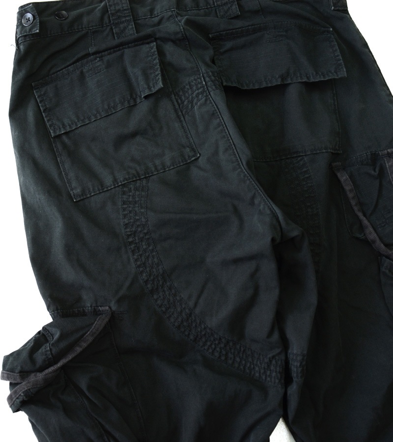 00～10's Poloラルフローレン 最多ポケットカーゴパンツ 黒 表記(30×30