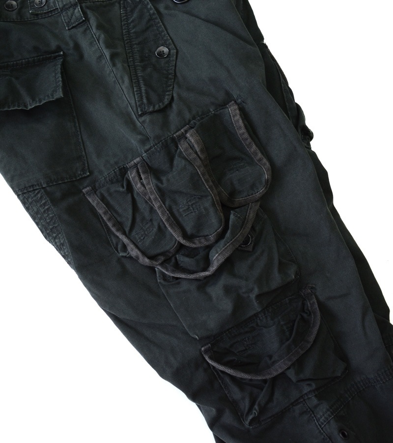 00～10's Poloラルフローレン 最多ポケットカーゴパンツ 黒 表記(30×30