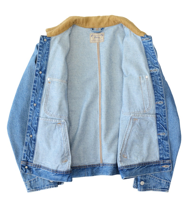専用　polo by ralph lauren デニムジャケット 20's Poloラルフローレン デニムジャケット 表記(XS) 実寸(M位) | +