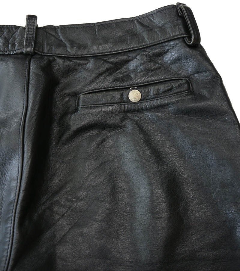 80～90's ショット レザーショートパンツ 507SH 表記(34) | + used +