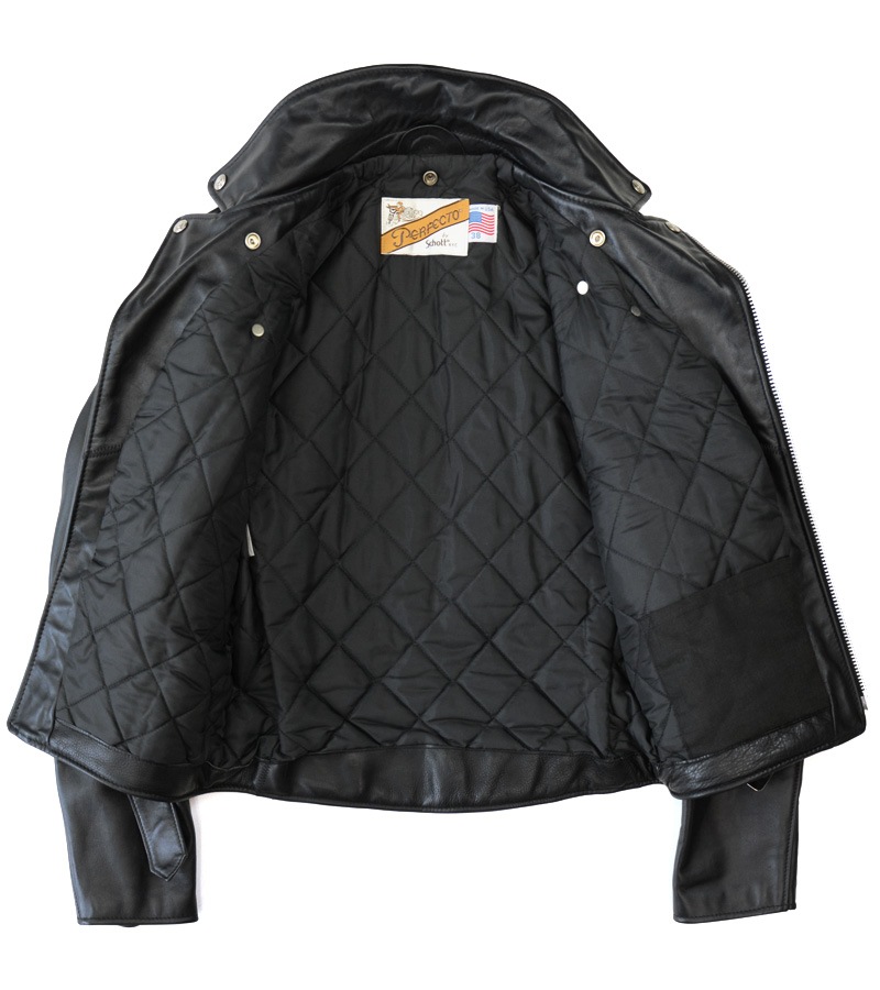 極上革質人気618 Schott ダブルライダース 34 618で革質最高！