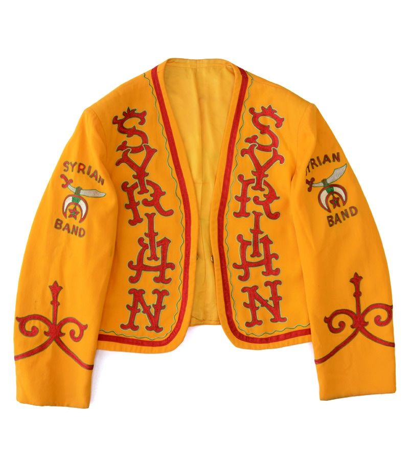 フリーメイソン☆秘密結社☆七宝製シユライナー会員限定 POST JUNK / 60's BOWLER'S フリーメイソン シュライナー サテン