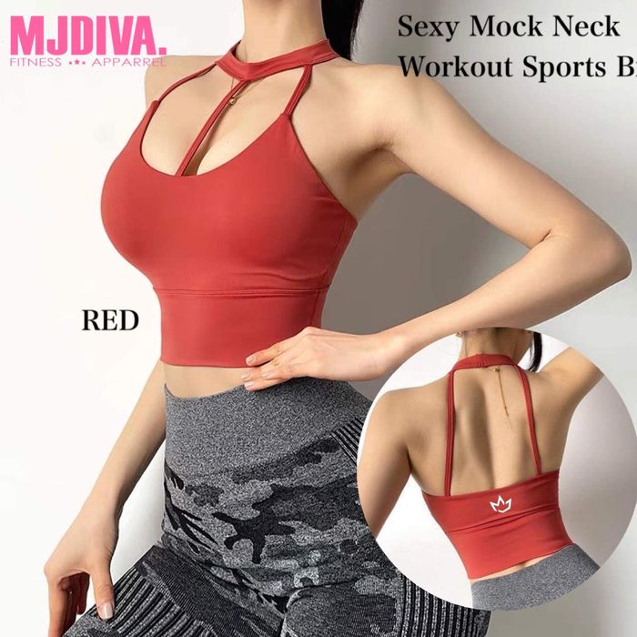 MJDIVA ホルター紐typeシースルーブラトップRD | Tops | MJDIVA