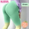 【送料無料】MJDIVA 桃尻グラデーションレギンスGRYE【即日配送！】筋トレ女子必見！超美尻 BOOTY美尻美脚レギンスSNSで話題 桃尻筋トレ女子 インスタ映え ビキニ FITNESSBIKIN