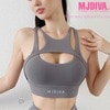 【送料無料】MJDIVA SexySplicedFrontワークアウトブラ2GY【即日配送！】筋トレ女子必見！超美尻 BOOTY美尻美脚レギンスSNSで話題 桃尻筋トレ女子 インスタ映え ビキニ FI