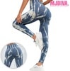 【送料無料】MJDIVA タイダイ柄デニム風美尻レギンス【即日配送！】筋トレ女子必見！超美尻 BOOTY美尻美脚レギンスSNSで話題 桃尻筋トレ女子 インスタ映え ビキニ FITNESSBIKINI 