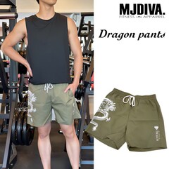 メンズドラゴン格闘技ハープパンツKK【即日配送】男女兼用 レスミルズ