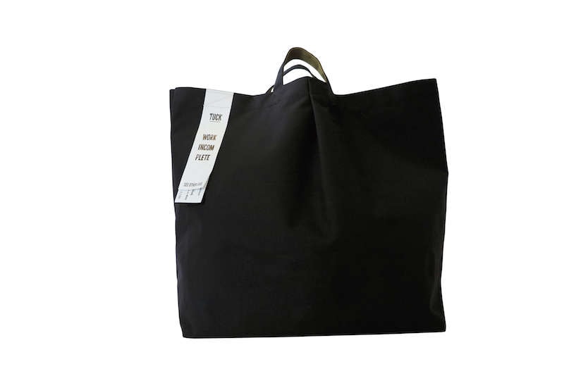 TUCK BAG-M'S_NYLON  BLACK