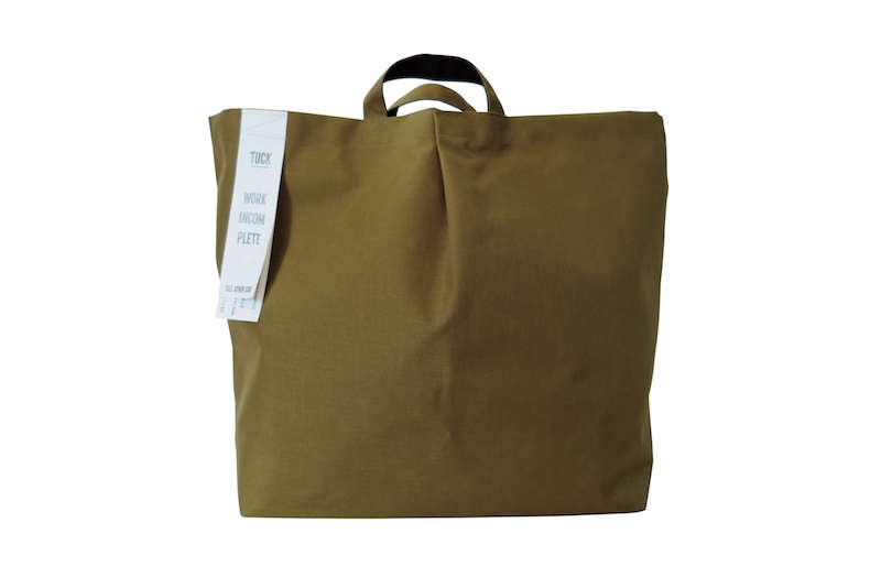 TUCK BAG-M'S_NYLON  KHAKI