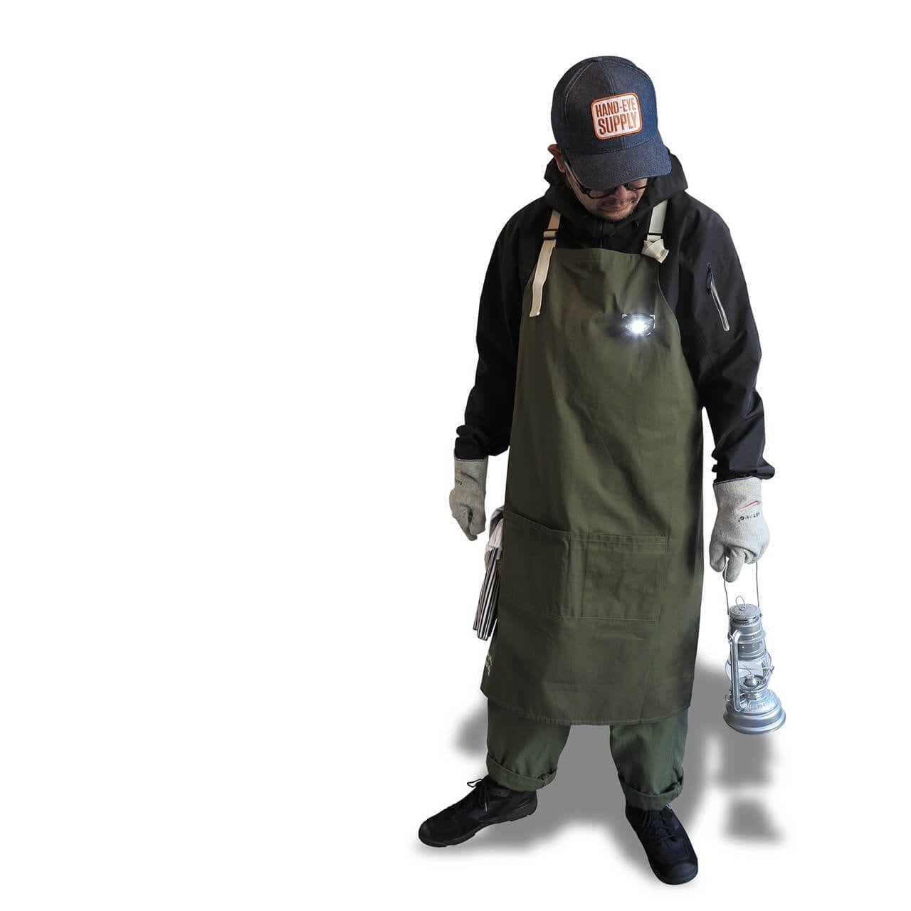 CAMP APRON-B  KHAKI