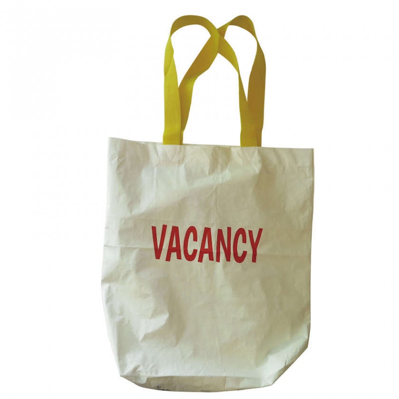 VACANCY BAG-A  RED LOGO