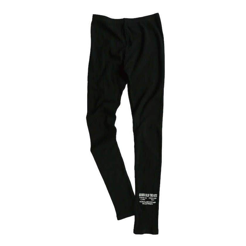 U_WEAR LONG TIGHTS-B  BLACK