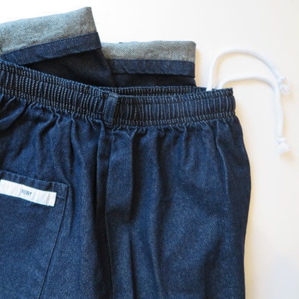 SUNDAY PANTS-DENIM D-BLUE | ORIGINALS,SUNDAY PANTS | VOIRY STORE