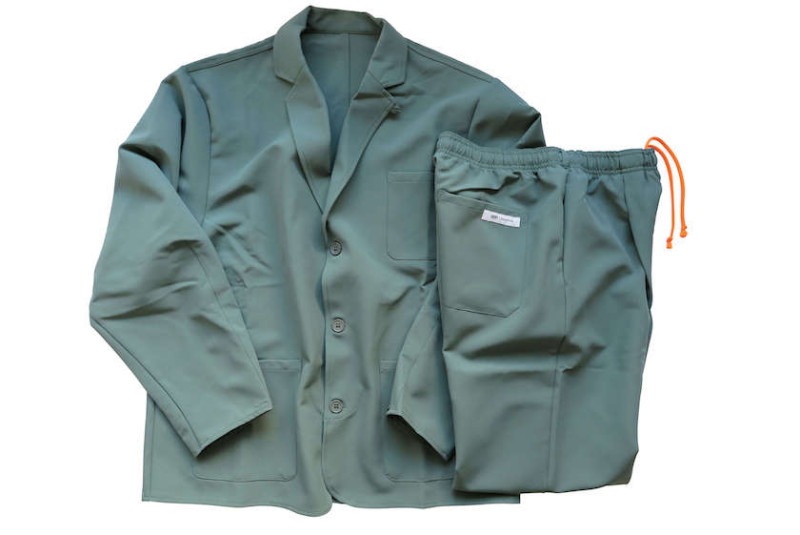 VP JACKETPANTS-E  SMOKY AQUA