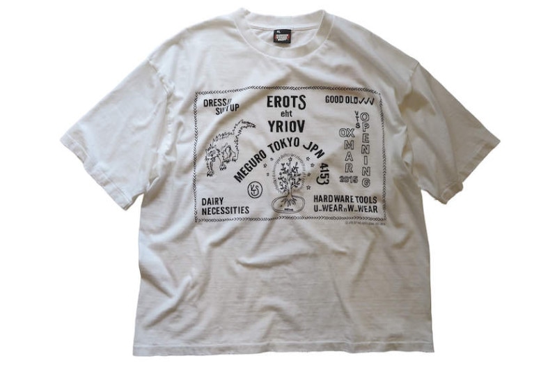 VTS DAMAGE TEE-SS  XL-WHITE