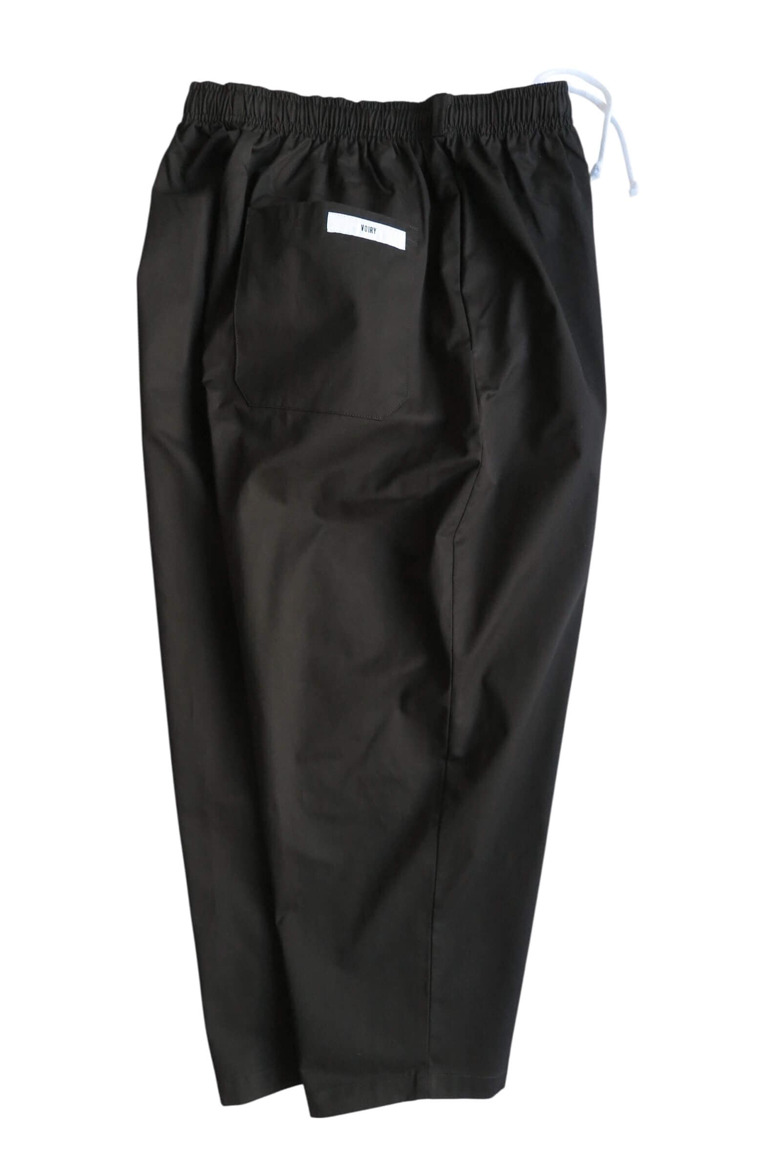 SUNDAY PANTS-BACK SATIN BLACK | ORIGINALS,SUNDAY PANTS | VOIRY STORE