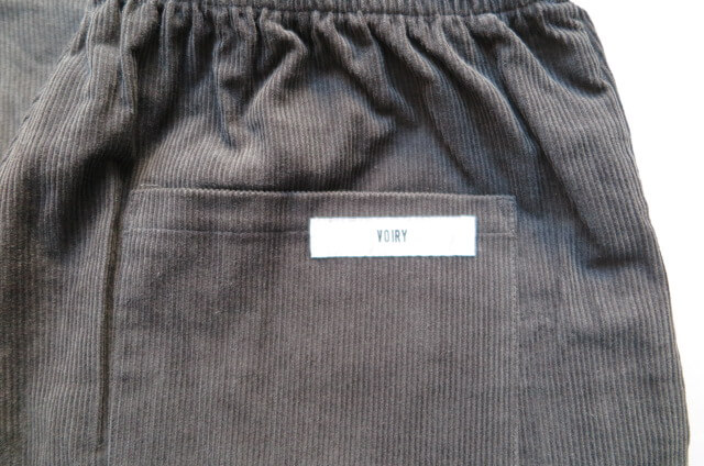 パンツ VOIRY SUNDAY PANTS-CORDUROY (C-GRAY) SUNDAY PANTS-CORDUROY C-GRAY | ORIGINALS,SUNDAY PANTS