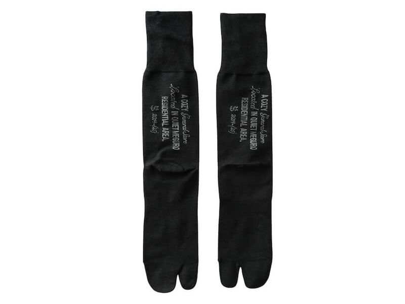 STORE ONLYVTS LOGO SOCKS-NODAL  BLACK