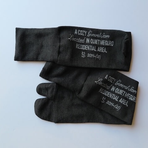 【STORE ONLY】VTS LOGO SOCKS-NODAL  BLACK