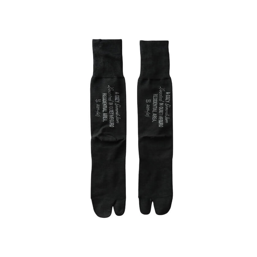 【STORE ONLY】VTS LOGO SOCKS-NODAL  BLACK