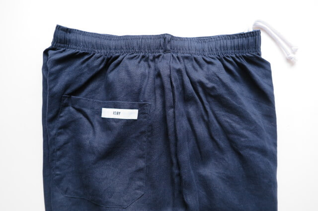 SUNDAY PANTS-LINEN NAVY | ORIGINALS,SUNDAY PANTS | VOIRY STORE