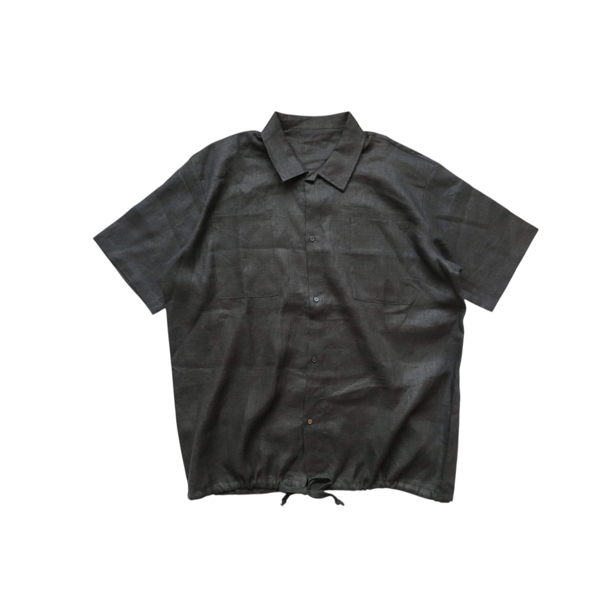 D.S CORD-SS_LINEN  BLACK