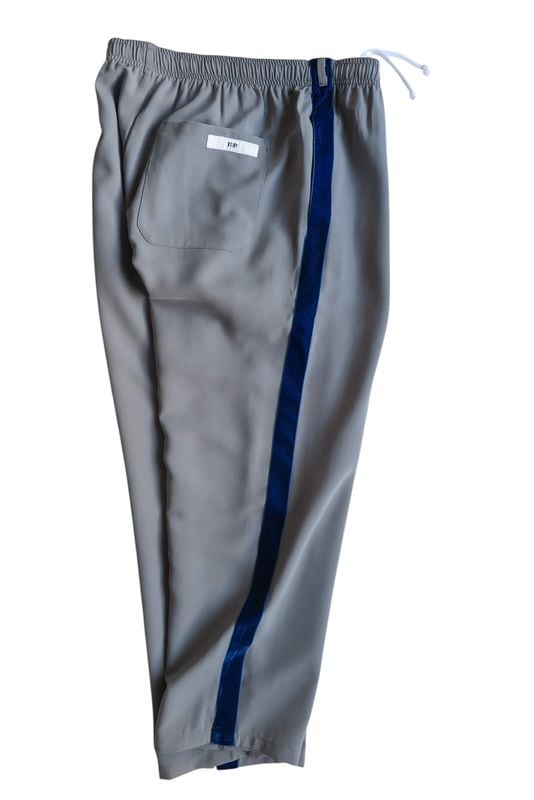 SCHOOL PANTS-F  LGY/BLU