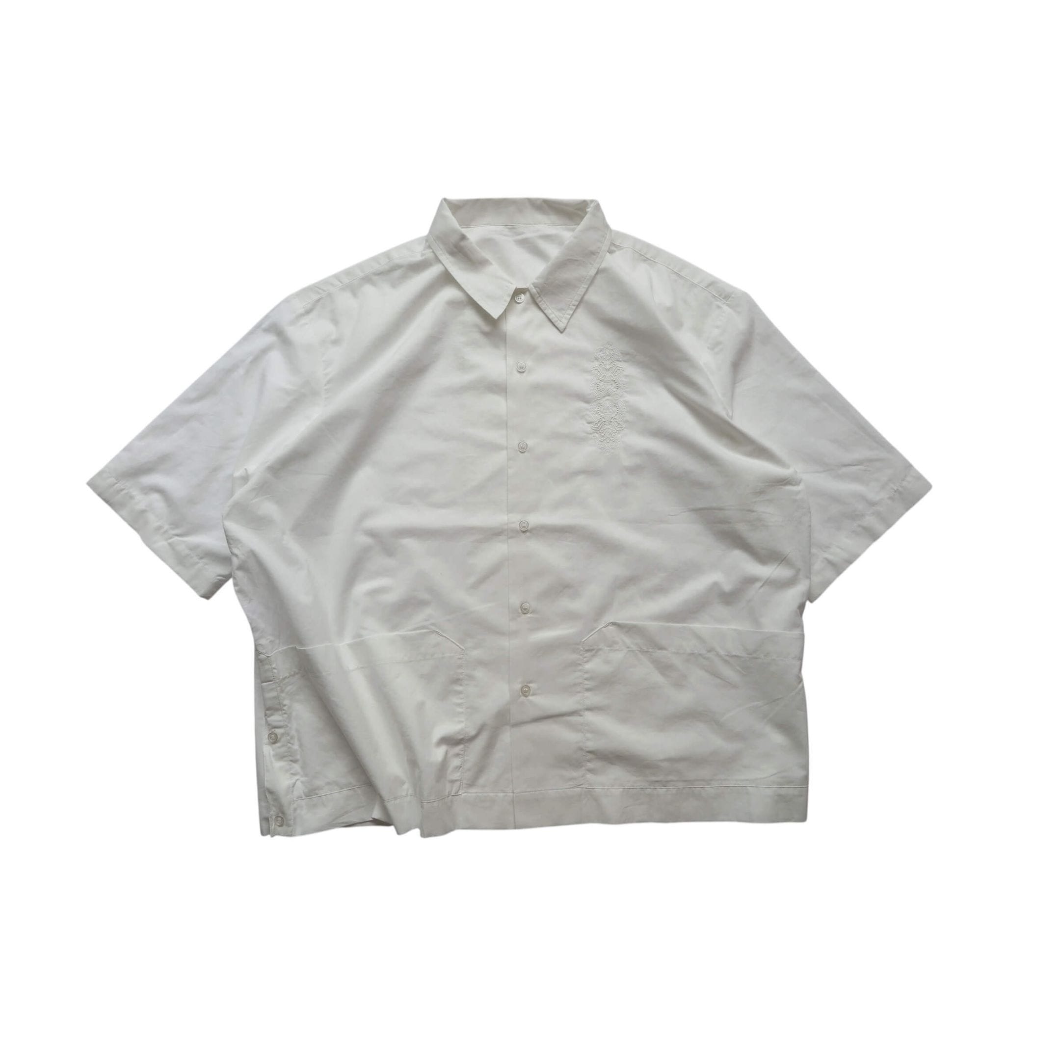 CB SHIRTS-S/S_B  0-WHITE