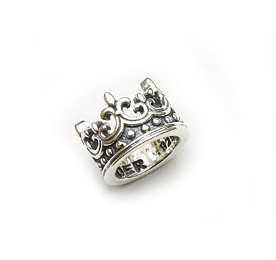 ロイヤルオーダー  CROWN シルバー リング ロイヤルオーダー 【本国オーダー・受注生産】ROYAL CROWN 詳細