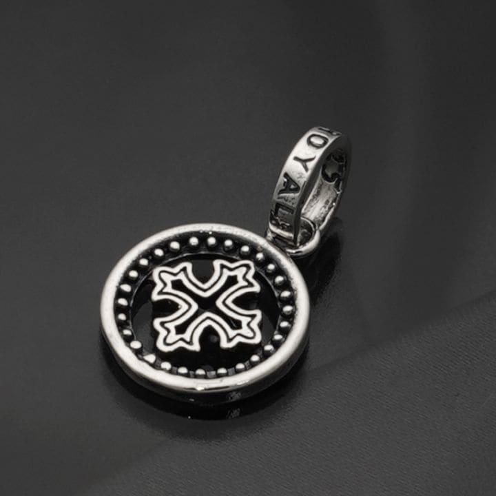 TINY CROSS MEDALLION