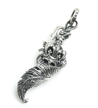 【本国オーダー・受注生産】Twisted Feather W/ Crown